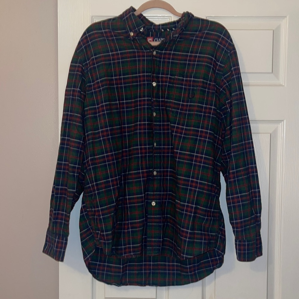 Chaps Plaid Dress Shirt